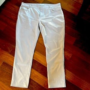 Mens Peter Millar Khaki Golf Pants Size 42x32
